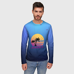 Лонгслив мужской Jamaica, цвет: 3D-принт — фото 2