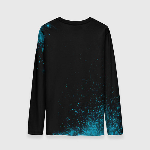 Мужской лонгслив Made in 1974: liquid art / 3D-принт – фото 2