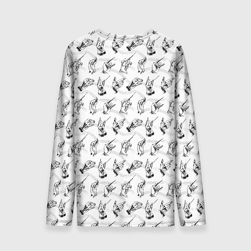 Мужской лонгслив Руки дирижера / 3D-принт – фото 2
