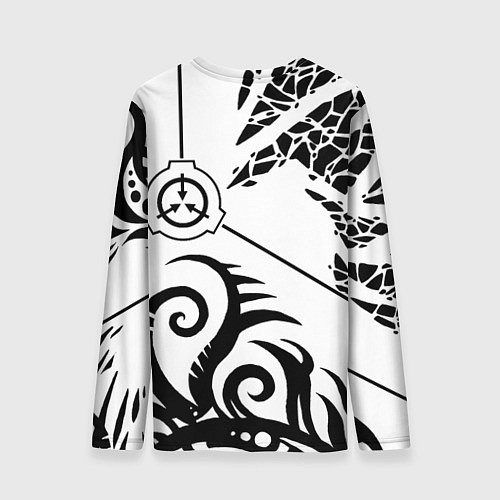 Мужской лонгслив Secure, Contain, Protect / 3D-принт – фото 2