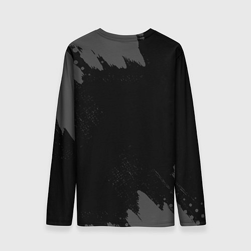 Мужской лонгслив Валерий и желтый символ СССР со звездой / 3D-принт – фото 2