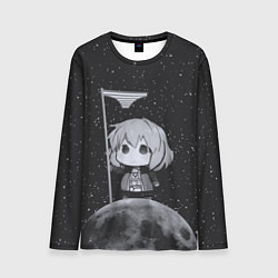 Лонгслив мужской Loli on the moon, цвет: 3D-принт