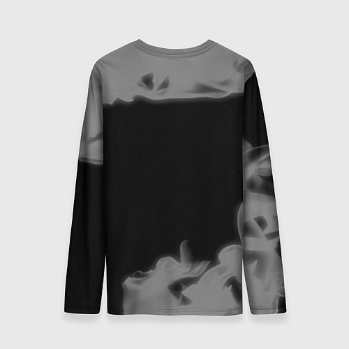 Мужской лонгслив Не спорь с лучшим строителем - на темном фоне / 3D-принт – фото 2