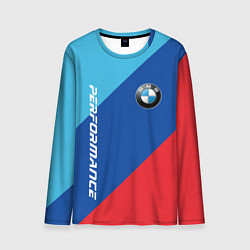 Мужской лонгслив Bmw - m colors