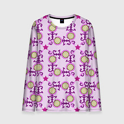 Лонгслив мужской Звезда и орнамент, цвет: 3D-принт