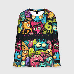 Мужской лонгслив Монстры перевертыши