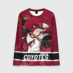 Мужской лонгслив Arizona Coyotes маскот