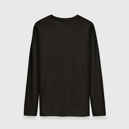 Мужской лонгслив Кот в неоновом закате / 3D-принт – фото 2