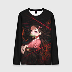 Мужской лонгслив Nezuko Demon Slayer art