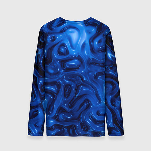 Мужской лонгслив Объемная жидкость / 3D-принт – фото 2