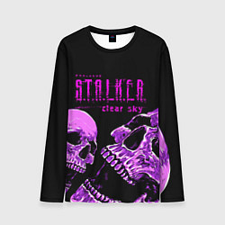 Мужской лонгслив Stalker skull