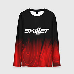 Лонгслив мужской Skillet red plasma, цвет: 3D-принт