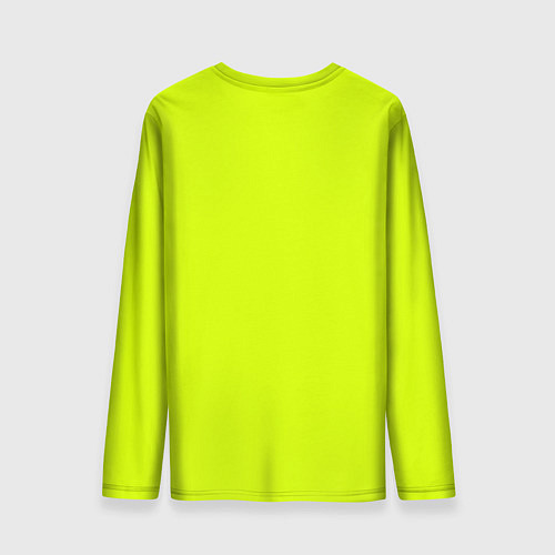 Мужской лонгслив Fresh lime / 3D-принт – фото 2