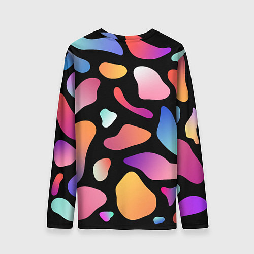 Мужской лонгслив Fashionable colorful pattern / 3D-принт – фото 2