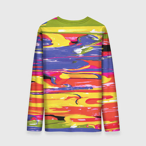 Мужской лонгслив Красочный бум / 3D-принт – фото 2