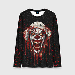 Мужской лонгслив Bloody clown