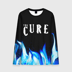 Мужской лонгслив The Cure blue fire