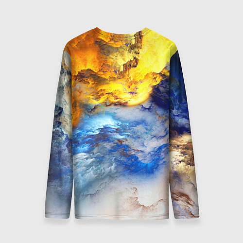 Мужской лонгслив Сгущение туч / 3D-принт – фото 2