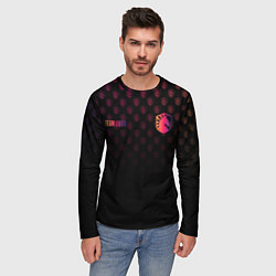 Лонгслив мужской Team Liquid pattern, цвет: 3D-принт — фото 2