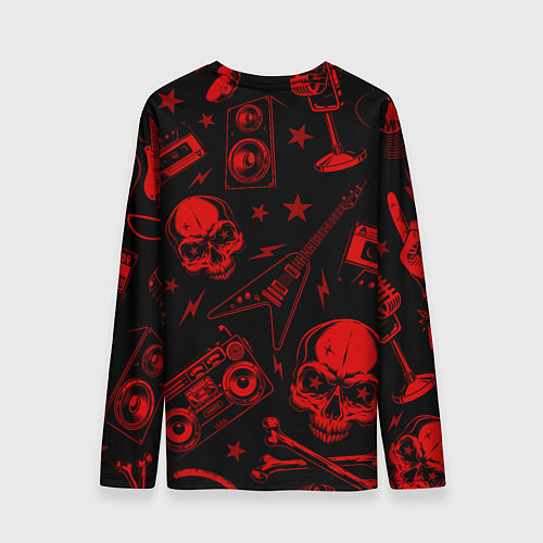 Мужской лонгслив Green Day rock glitch / 3D-принт – фото 2