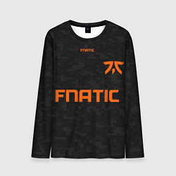 Лонгслив мужской Форма Fnatic pixels, цвет: 3D-принт