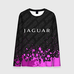 Лонгслив мужской Jaguar pro racing: символ сверху, цвет: 3D-принт