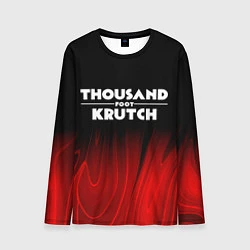 Лонгслив мужской Thousand Foot Krutch red plasma, цвет: 3D-принт