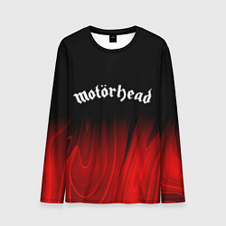 Мужской лонгслив Motorhead red plasma