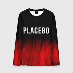 Мужской лонгслив Placebo red plasma