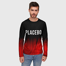 Лонгслив мужской Placebo red plasma, цвет: 3D-принт — фото 2