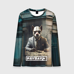 Мужской лонгслив Payday 3 dog