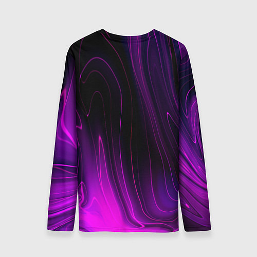 Мужской лонгслив The Offspring violet plasma / 3D-принт – фото 2