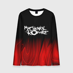 Мужской лонгслив My Chemical Romance red plasma