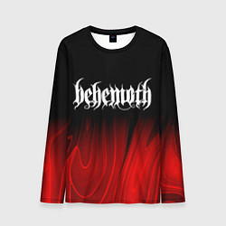 Мужской лонгслив Behemoth red plasma