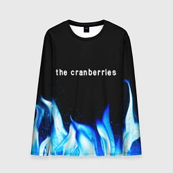 Лонгслив мужской The Cranberries blue fire, цвет: 3D-принт