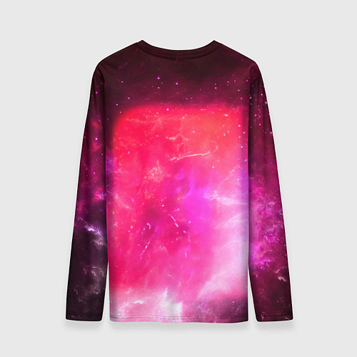 Мужской лонгслив Lisa Blackpink space / 3D-принт – фото 2