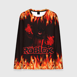 Лонгслив мужской Fire Roblox, цвет: 3D-принт
