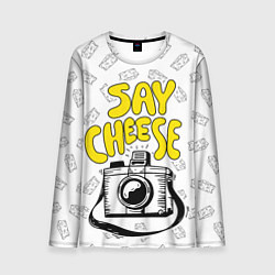 Мужской лонгслив Say cheese