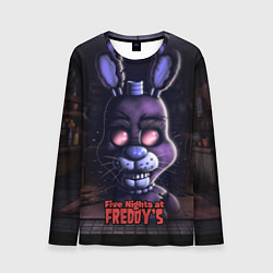 Лонгслив мужской Five Nights at Freddys Bonnie, цвет: 3D-принт