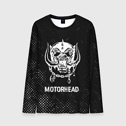 Лонгслив мужской Motorhead glitch на темном фоне, цвет: 3D-принт