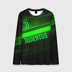 Мужской лонгслив Juventus green line