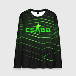 Мужской лонгслив CS GO dark green