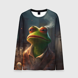 Мужской лонгслив Frog Pepe