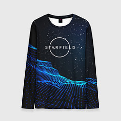 Лонгслив мужской Space logo Starfield, цвет: 3D-принт