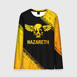 Лонгслив мужской Nazareth - gold gradient, цвет: 3D-принт