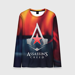 Лонгслив мужской Assassins Creed ussr, цвет: 3D-принт