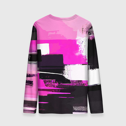 Мужской лонгслив Black pink - girl-group - South Korea / 3D-принт – фото 2