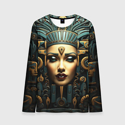 Лонгслив мужской Египетские царицы, цвет: 3D-принт