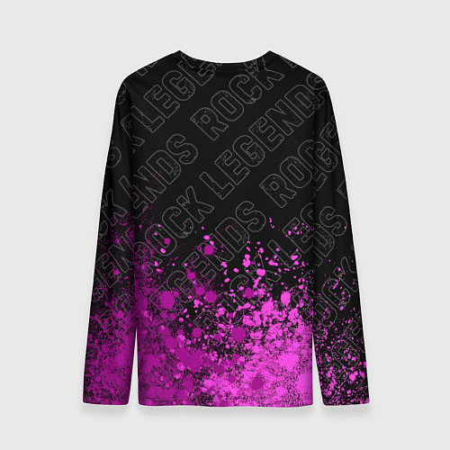 Мужской лонгслив Papa Roach rock legends посередине / 3D-принт – фото 2