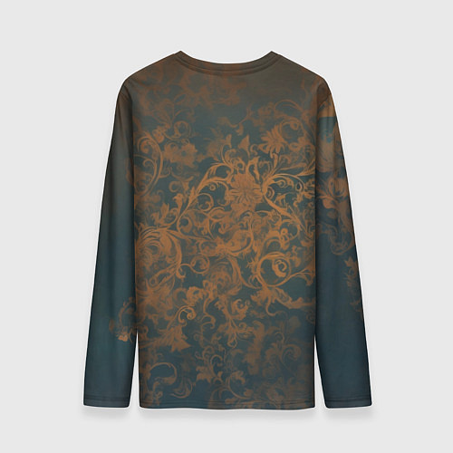 Мужской лонгслив Рыжая воительница в броне / 3D-принт – фото 2